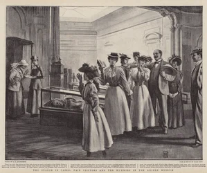 Die Saison in Kairo, Messebesucher und die Mumien im Ghizeh-Museum